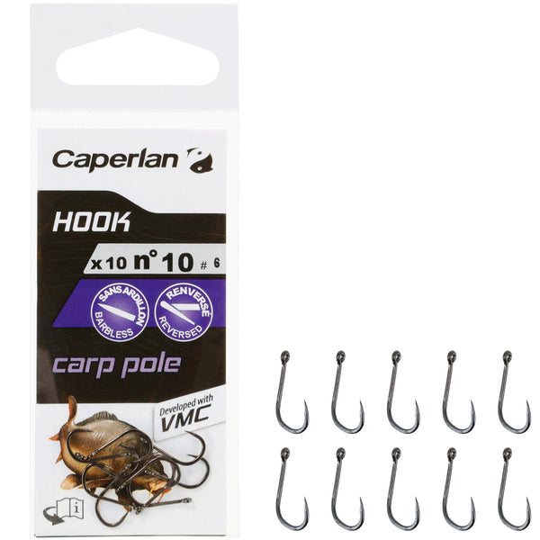 FISHING Carp Fishing Hook, with Spring Feeder Strong Durable Fish