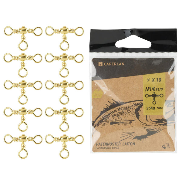 Buy Decoro Tuna Heavy Duty Swivel Brass 7mm - 5pk online at www