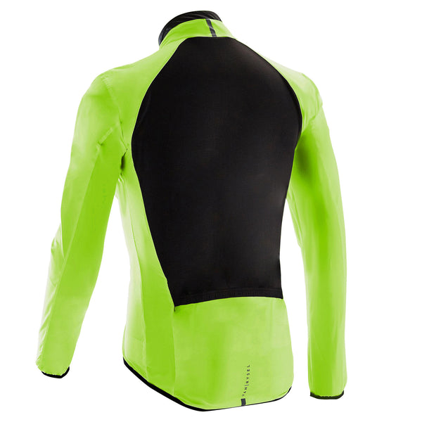 Van Rysel Men's Ultra-Light Windproof Road Cycling Jacket