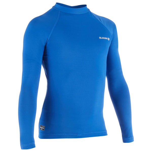 Women's Rash Guard - 500 - Black - Olaian - Decathlon