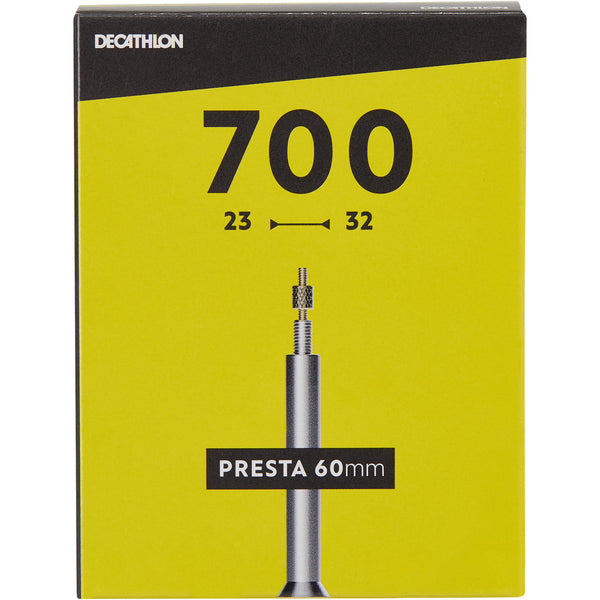 Btwin Presta Valve 700 x 23 32 60 mm Inner Tube