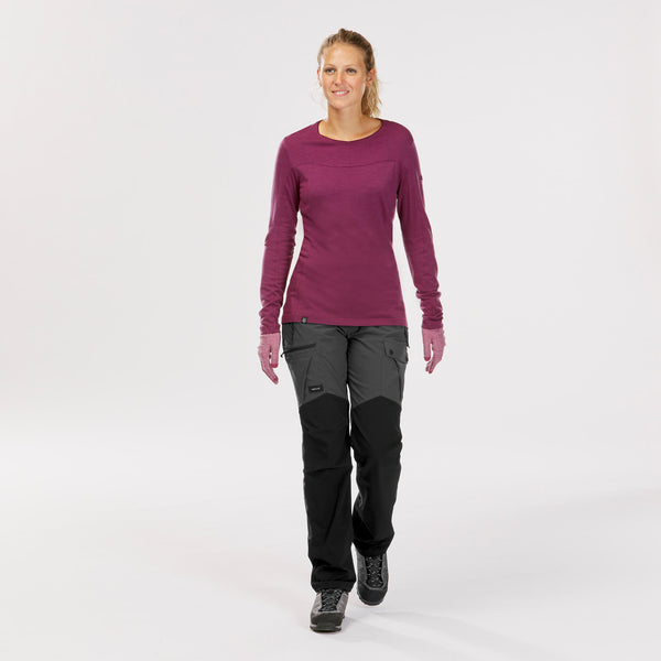 Pantalones de Montaña y Trekking Mujer Forclaz MT500 Tierra - Integrasport