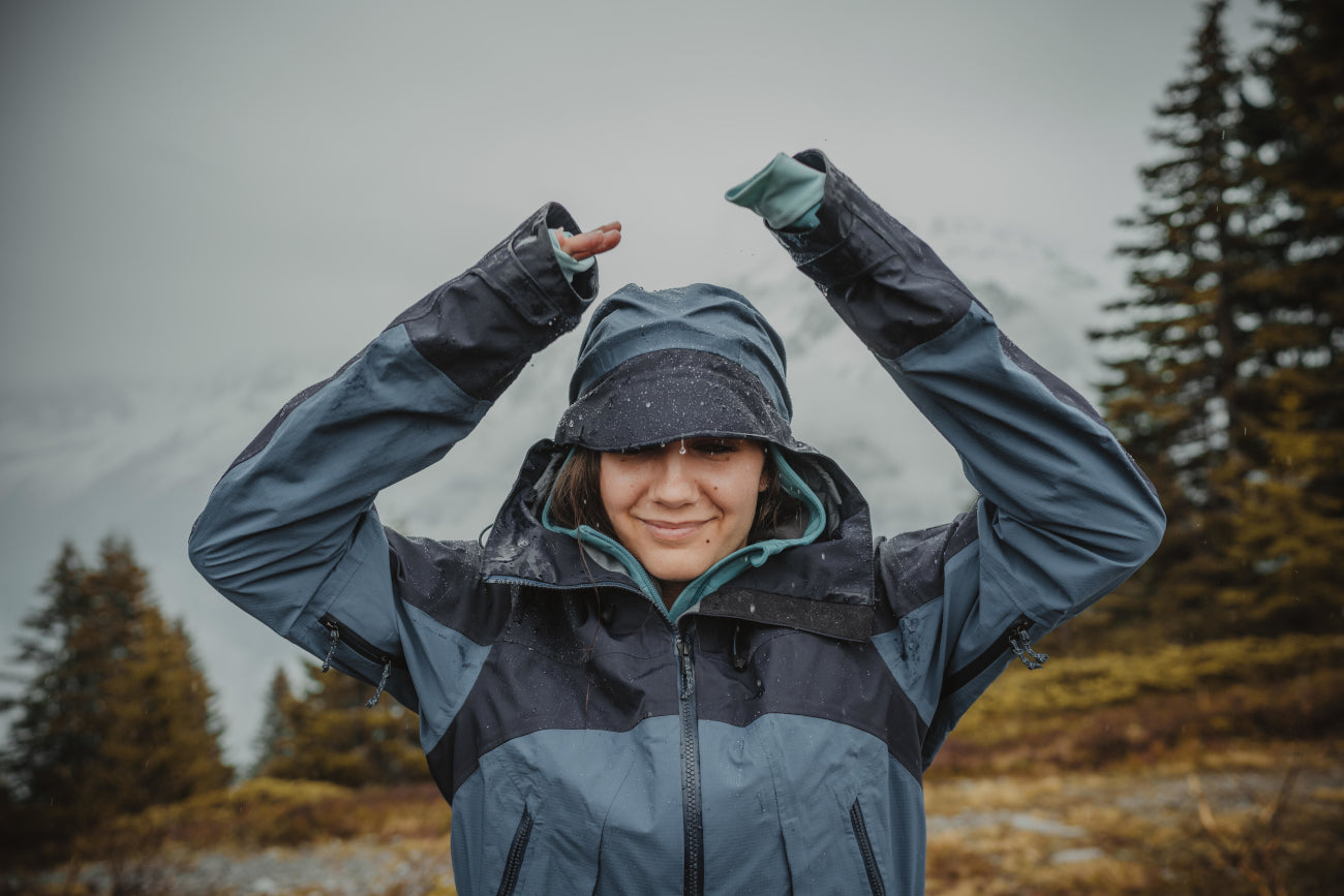 WindRiver Women's Downpour Waterproof HYPER-DRI 3 Rain Pants | Marks