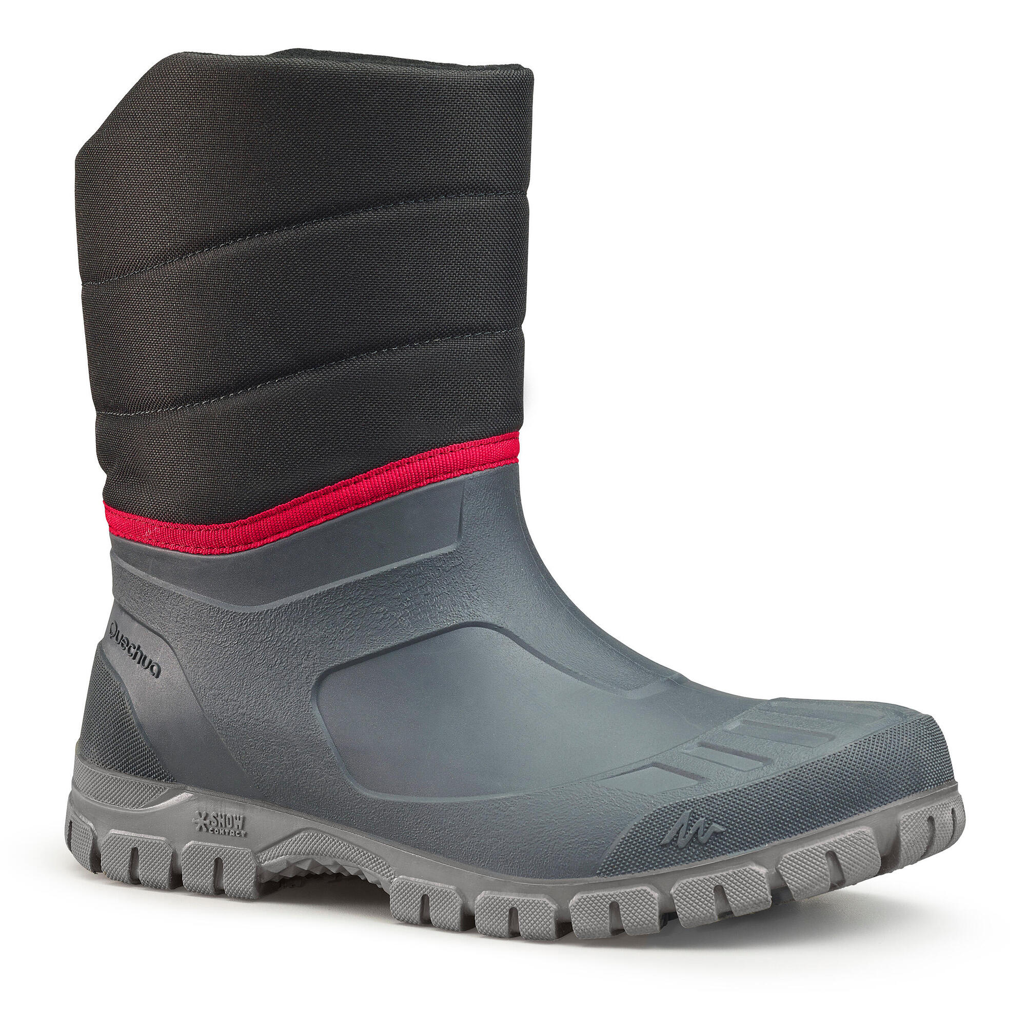 Men s Warm Waterproof Snow Boots SH100 Decathlon