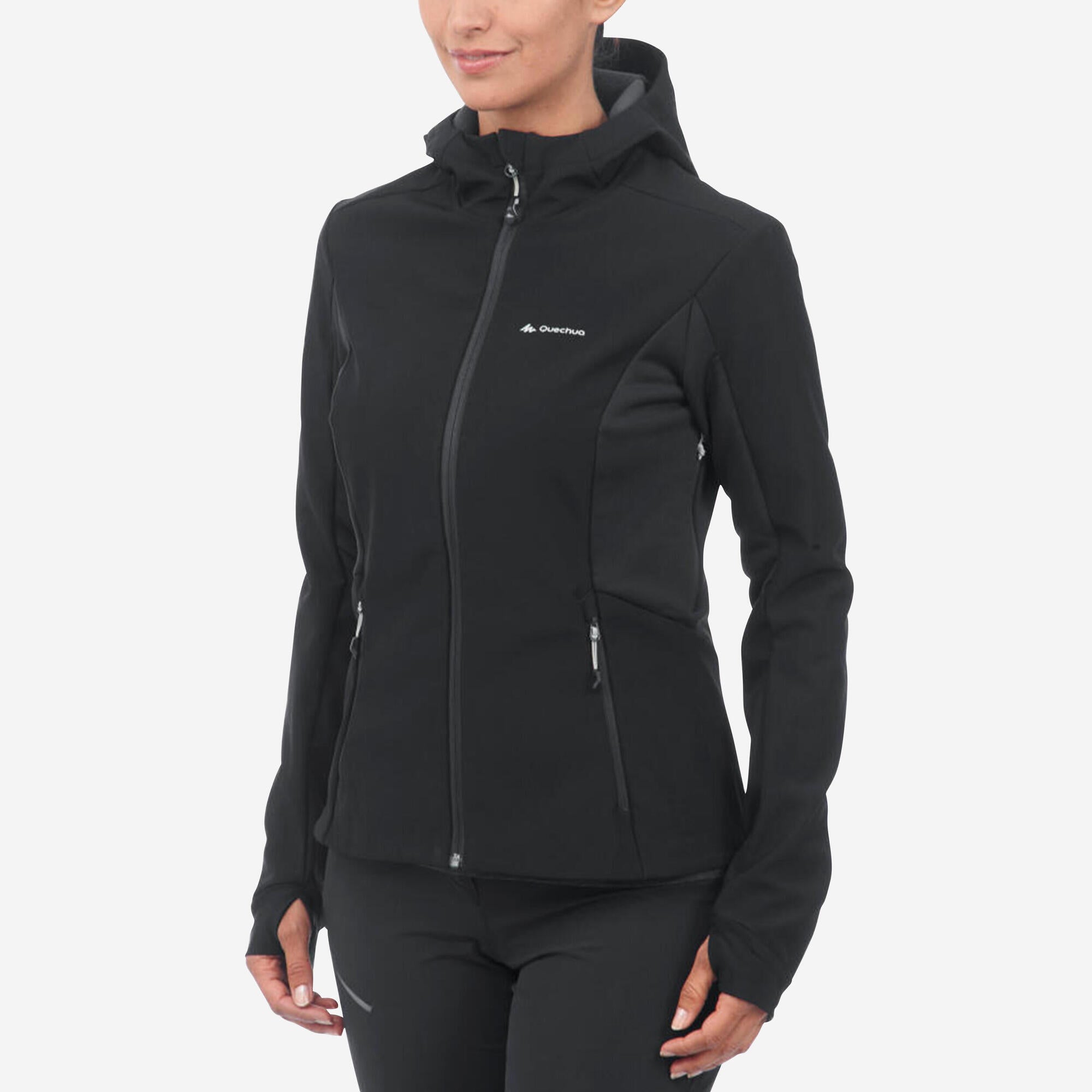 Forclaz Women s Windproof Jacket Softshell Warm MT500 Decathlon