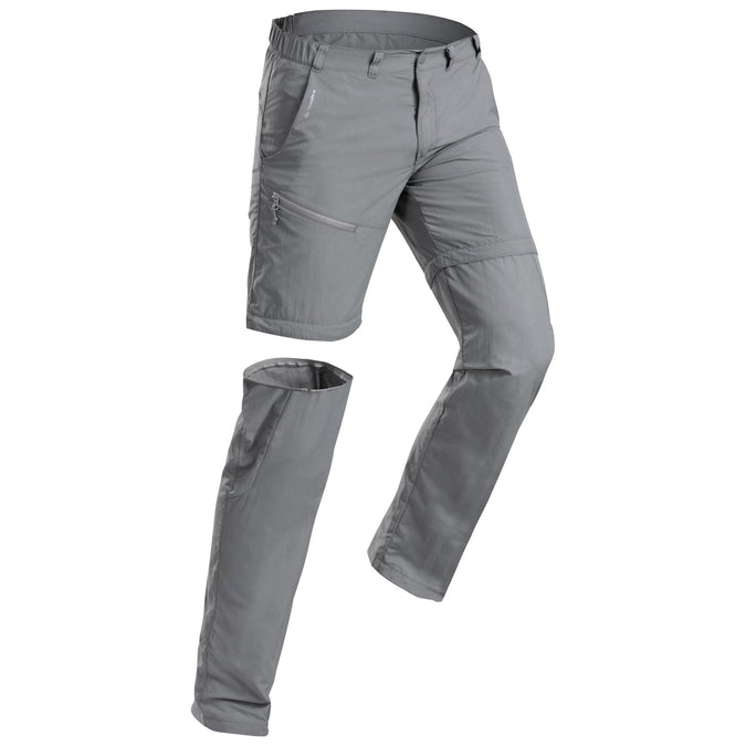 Buy Men's Khaki Slim Fit Hiking Pants NH500 Online | Decathlon
