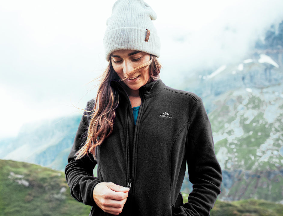 Quechua Women S Mh120 Fleece Jacket Decathlon