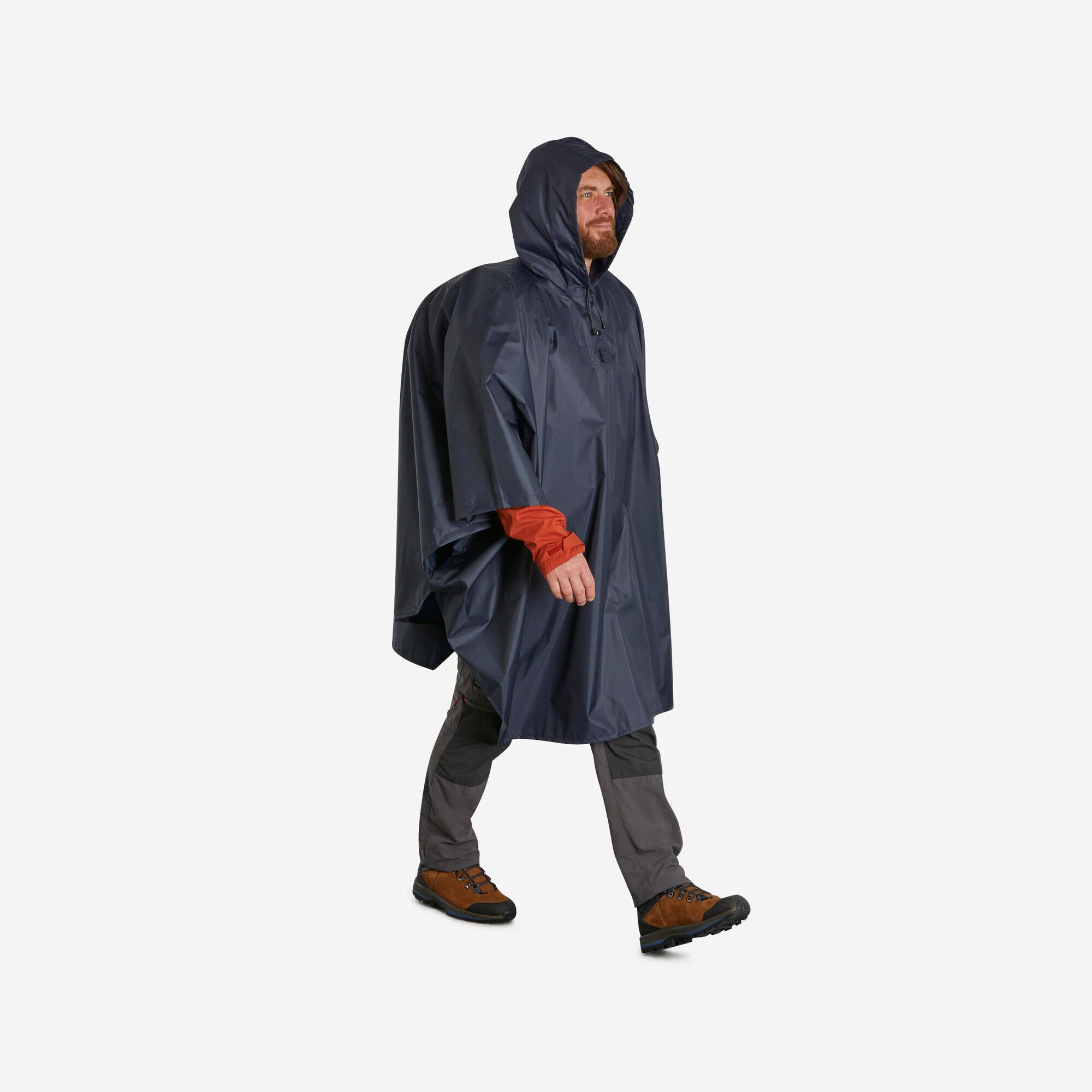 Clear poncho raincoat on sale