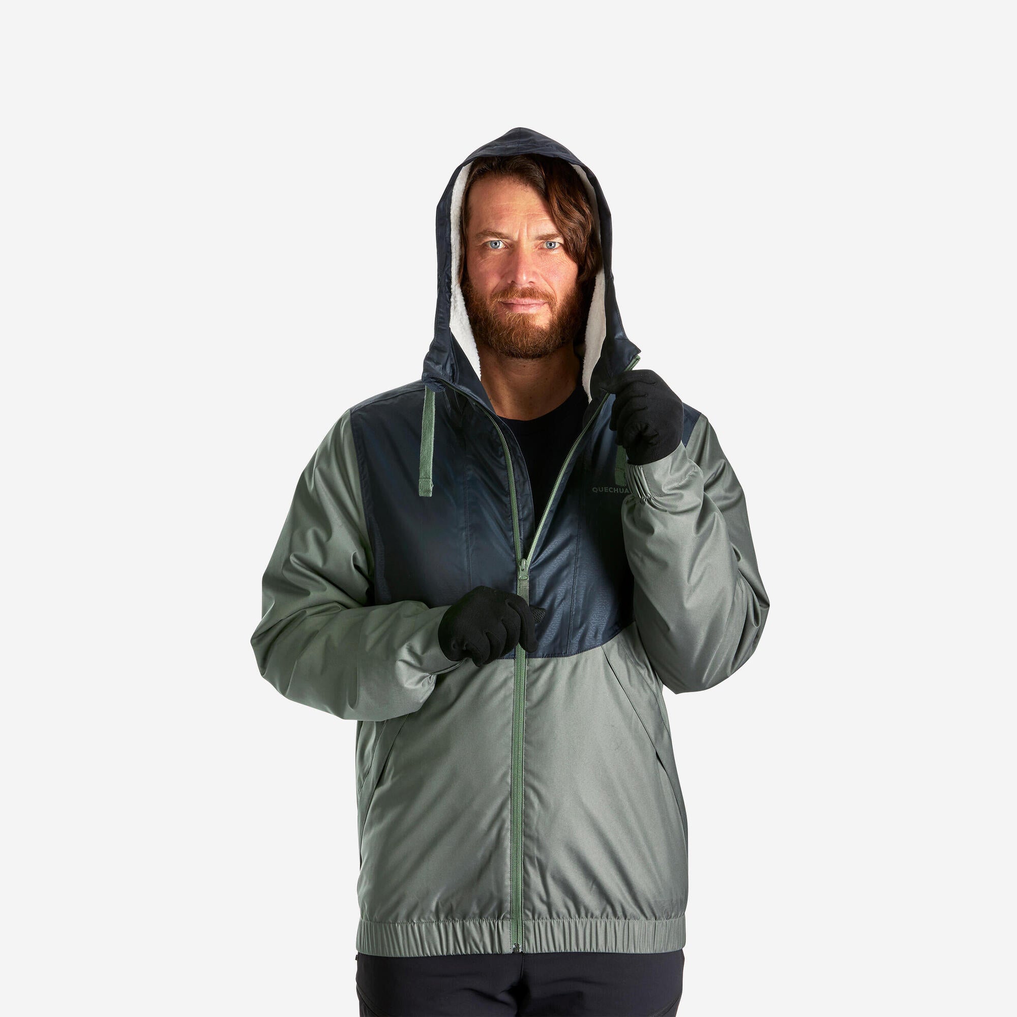 Quechua Men s SH100 Waterproof Winter Jacket Decathlon