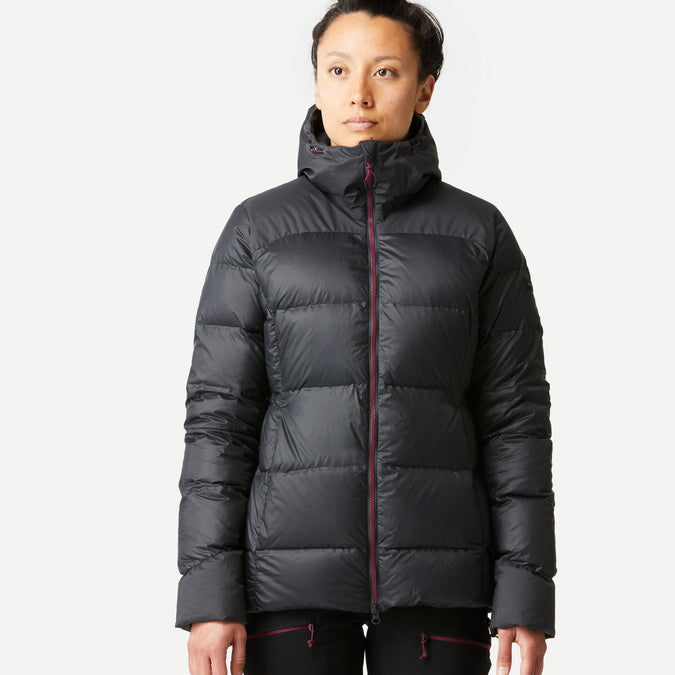 Buy Off White Quilted Women Hooded Jacket | Status Quo
