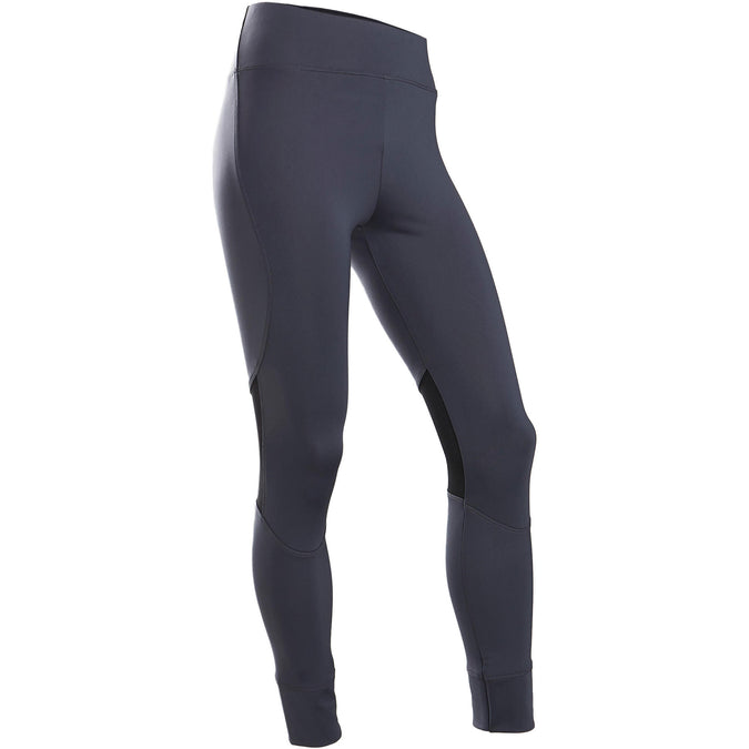 Women's Trackpant For Gym Cotton Rich 100- Navy Blue