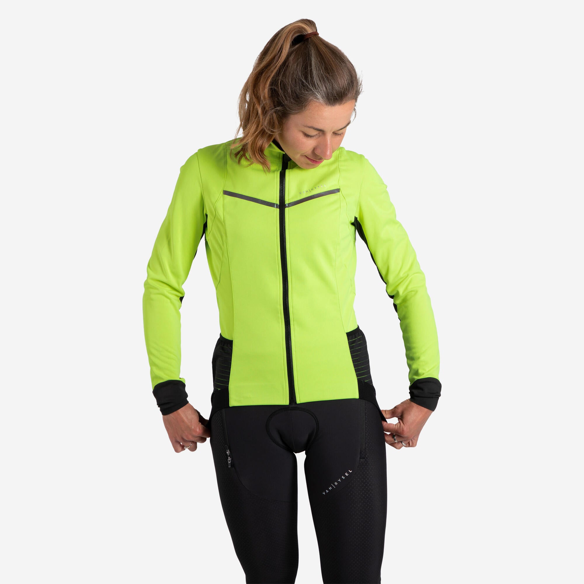 Van Rysel Warm and Light Cycling Jacket Women s Decathlon