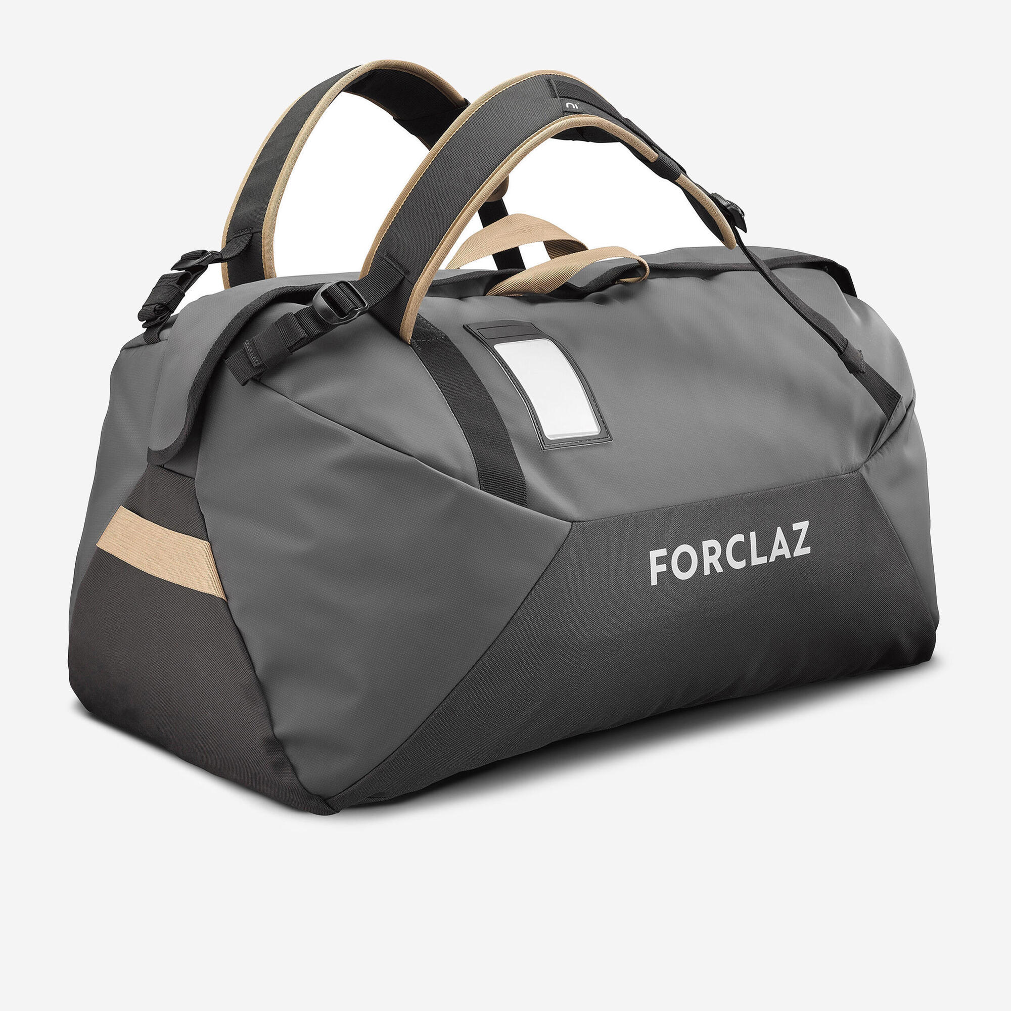 Forclaz 100 L Duffel Bag in Carbon Gray