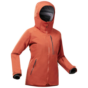 
Wedze WOMEN'S SKI JACKET FR500 - TERRACOTTA,  Image  of 