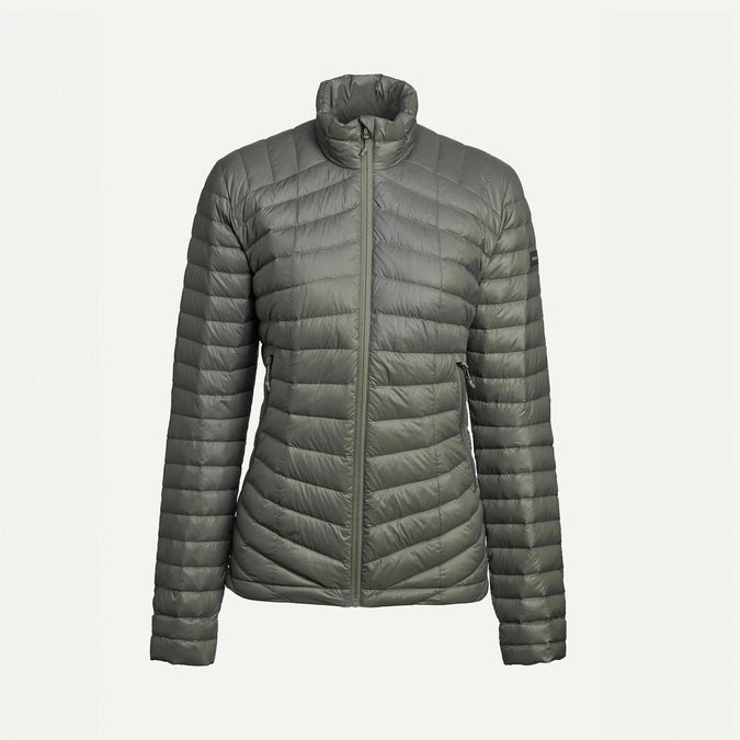 Buy Women's Trekking Down Feather Jacket 5°C Ultra Light And Compact Online