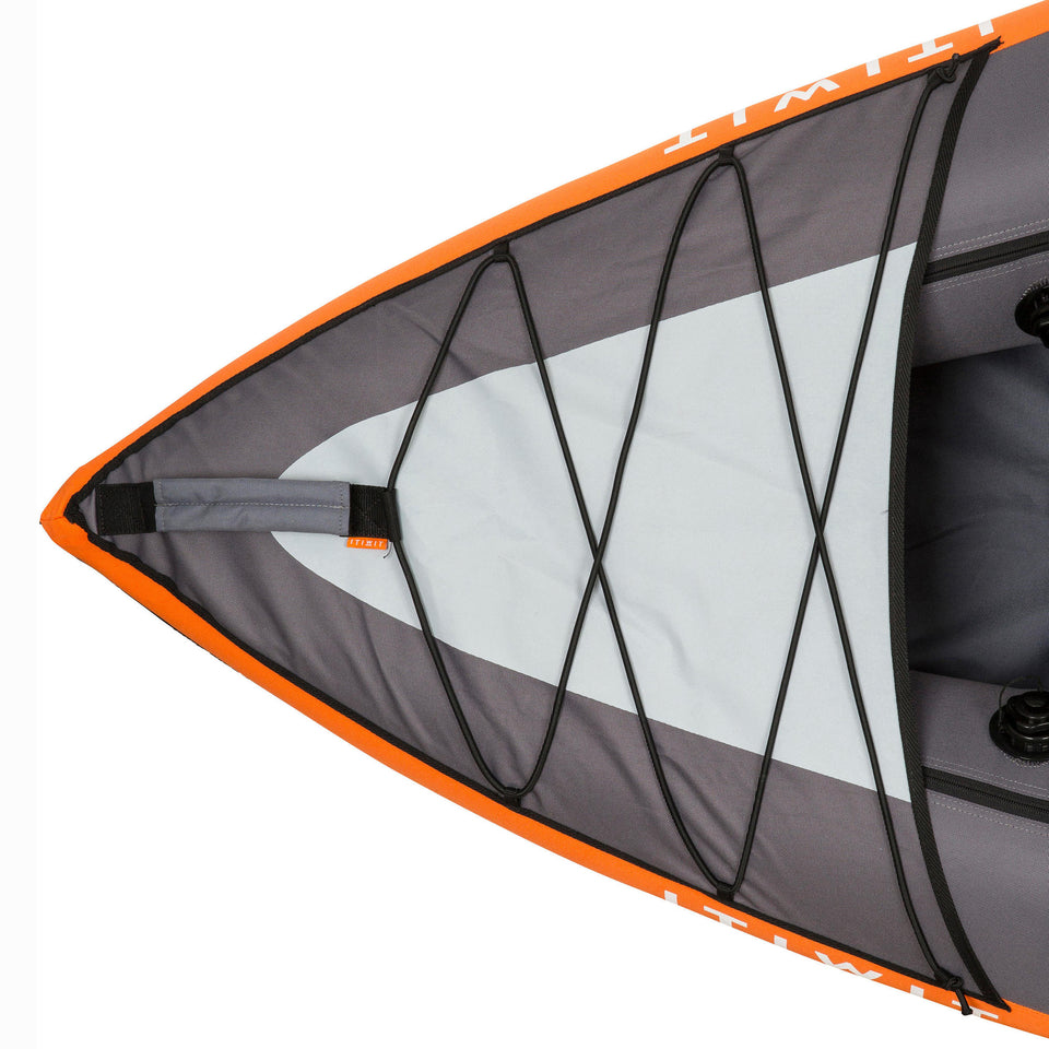 Itiwit Inflatable Recreational Touring Kayak 2 Or 3 Person Decathlon