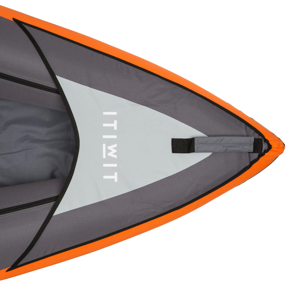 Itiwit Inflatable Recreational Touring Kayak 2 Or 3 Person Decathlon