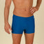 
Nabaiji Men's Swimming Swim Shorts - Boxer 100 Basic -Blue,  Image  of 