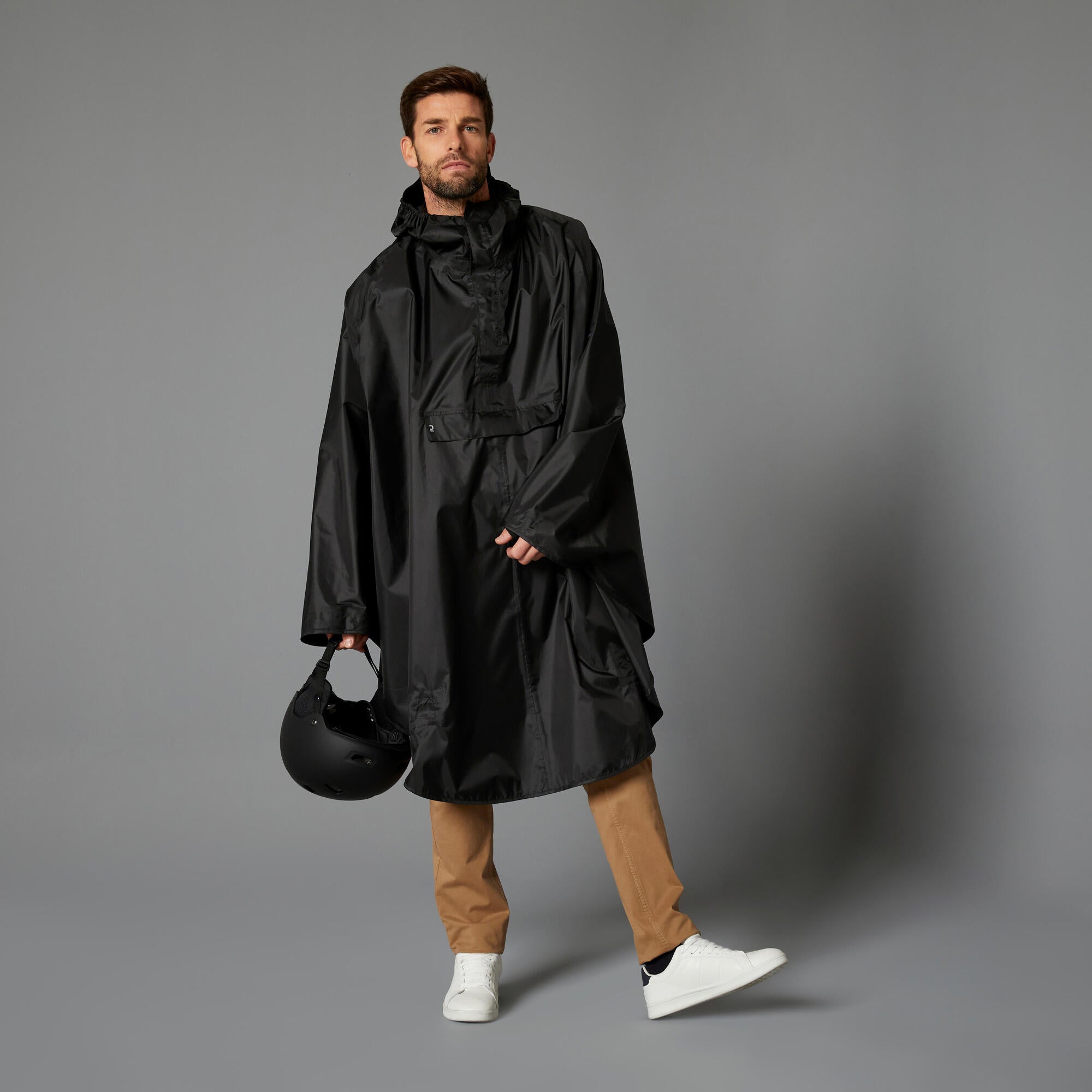 Decathlon raincoat poncho best sale