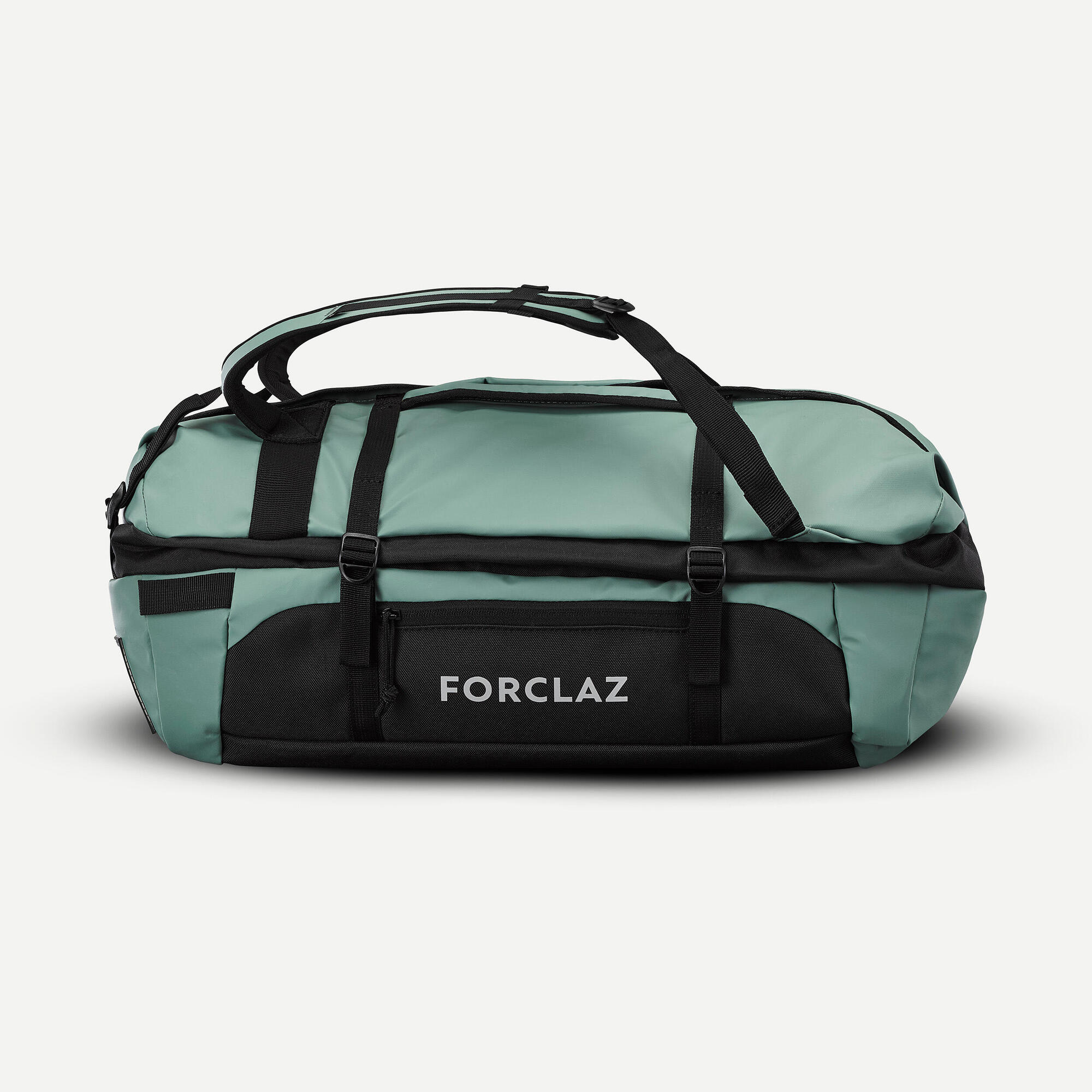 Forclaz 500 Extend 30 40 L Duffel Bag Caribbean Green 30 40 L 8790189