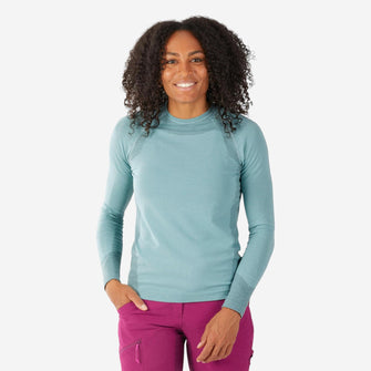 
Simond Women's Alpinism Seamless Wool Long-Sleeve Shirt,  Image  of 