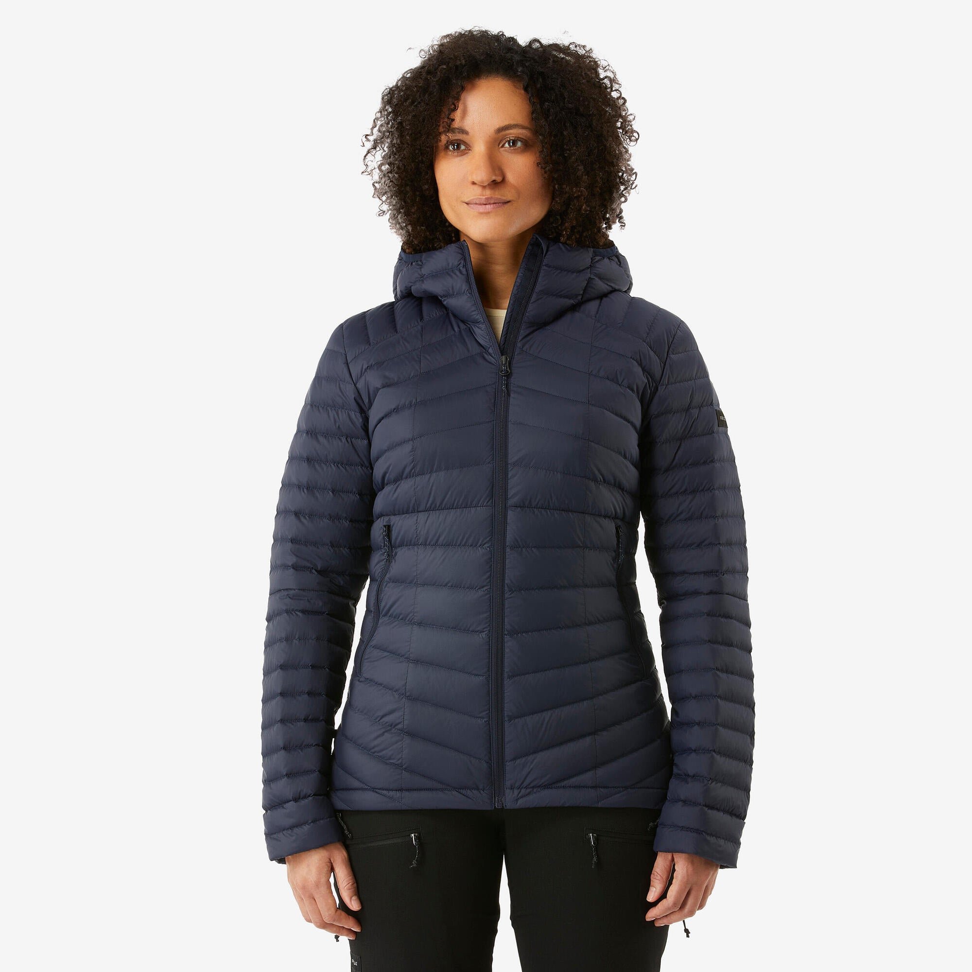 Navy puffer coat best sale