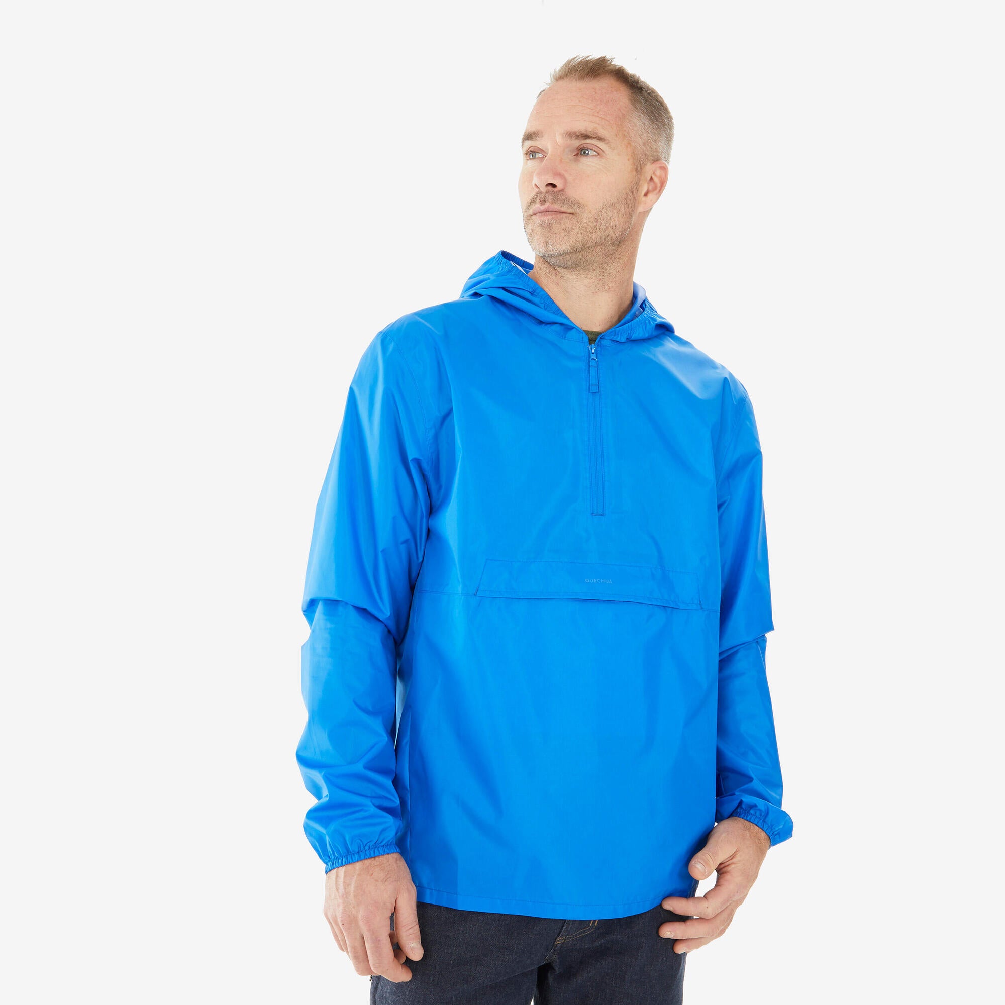 Quechua raincut zip jacket hotsell