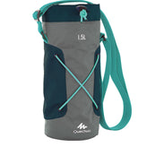 Quechua Screw Top Aluminum Hiking Water Bottle 25oz