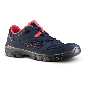 
Quechua Kids’ NH100 Lace-Up Hiking Shoes,  Image  of 
