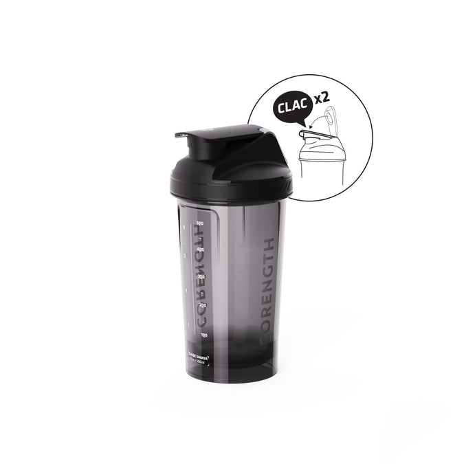 Protein Powder Shaker Bottle 500ml 3 Layer Sports Water Cup