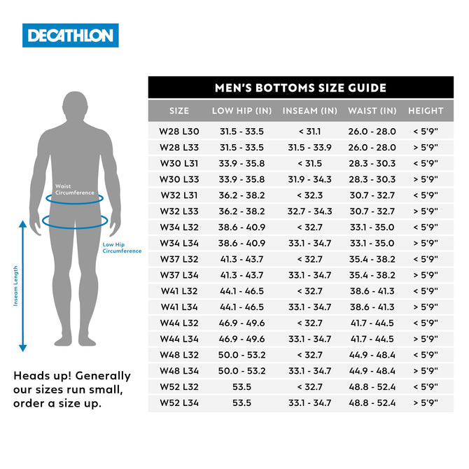 Quechua MH150 Convertible Hiking Pants Men's | Decathlon
